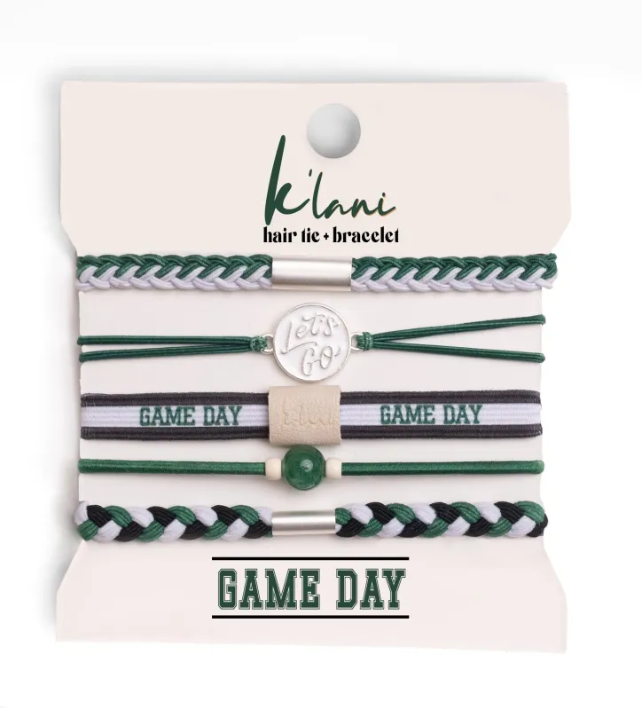Game Day Green / White / Black made by Roolee