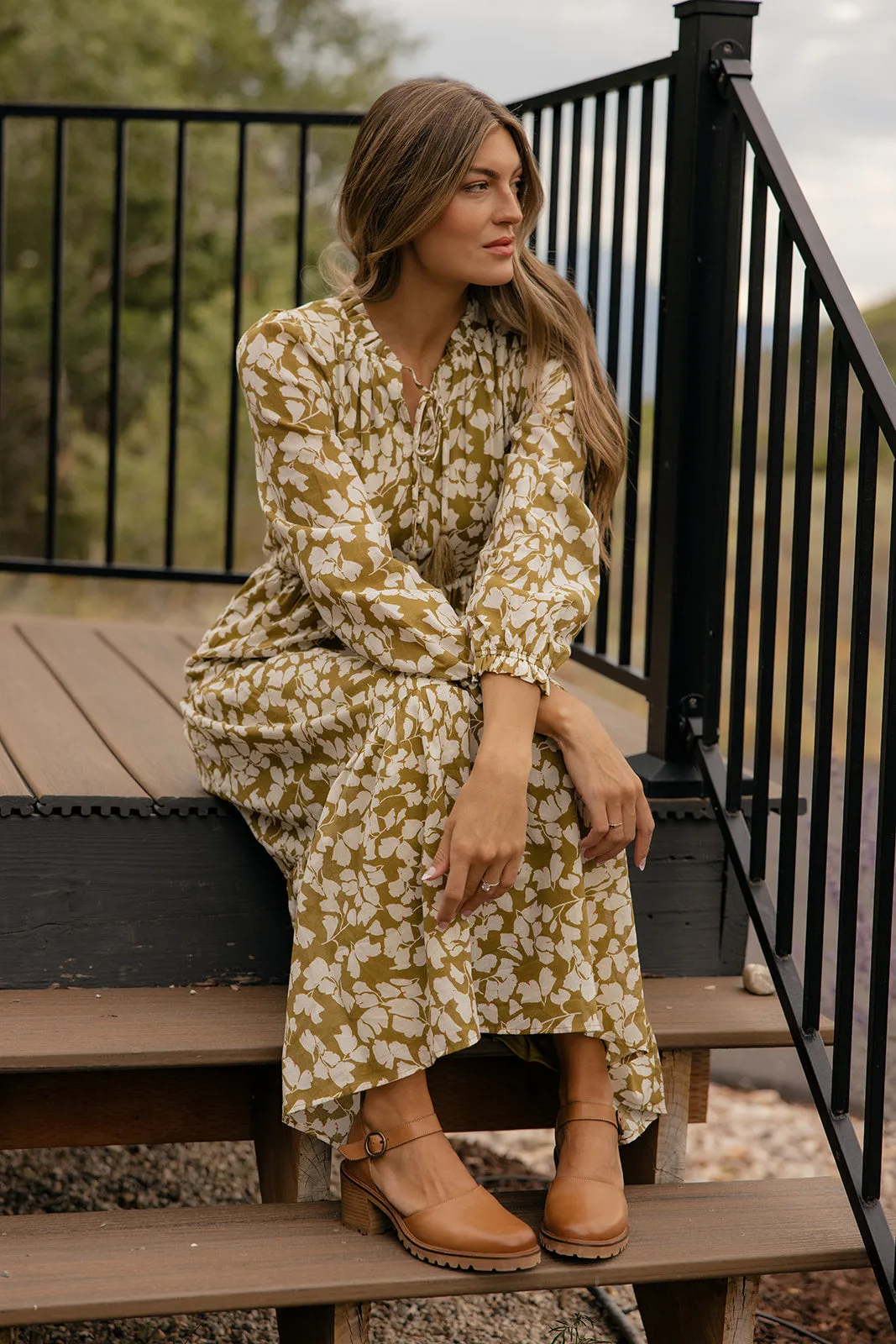 Golden Hour Floral Maxi sold by Roolee product image thumbnail 5