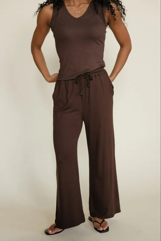 Sammy Wide Leg Pants made by Polagram