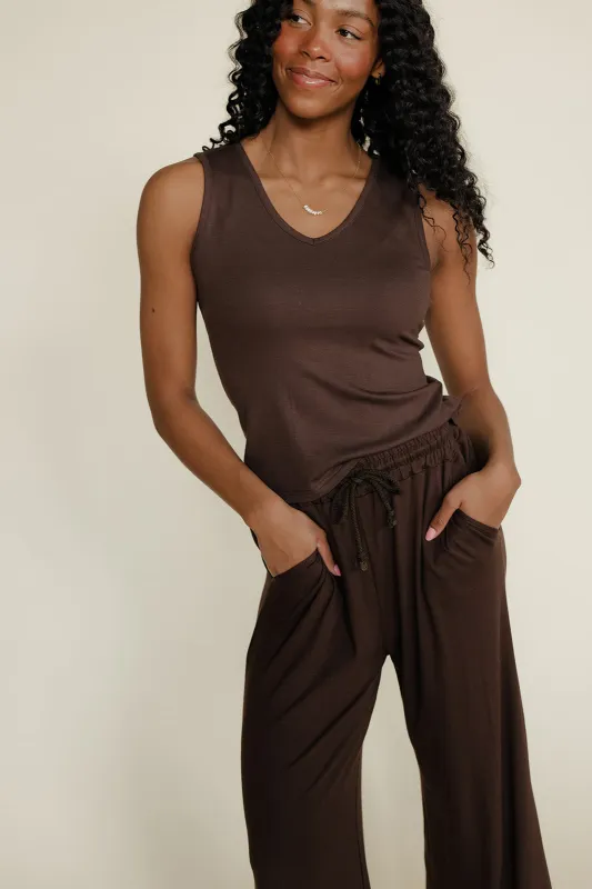 Sammy V Neck Tank made by Polagram