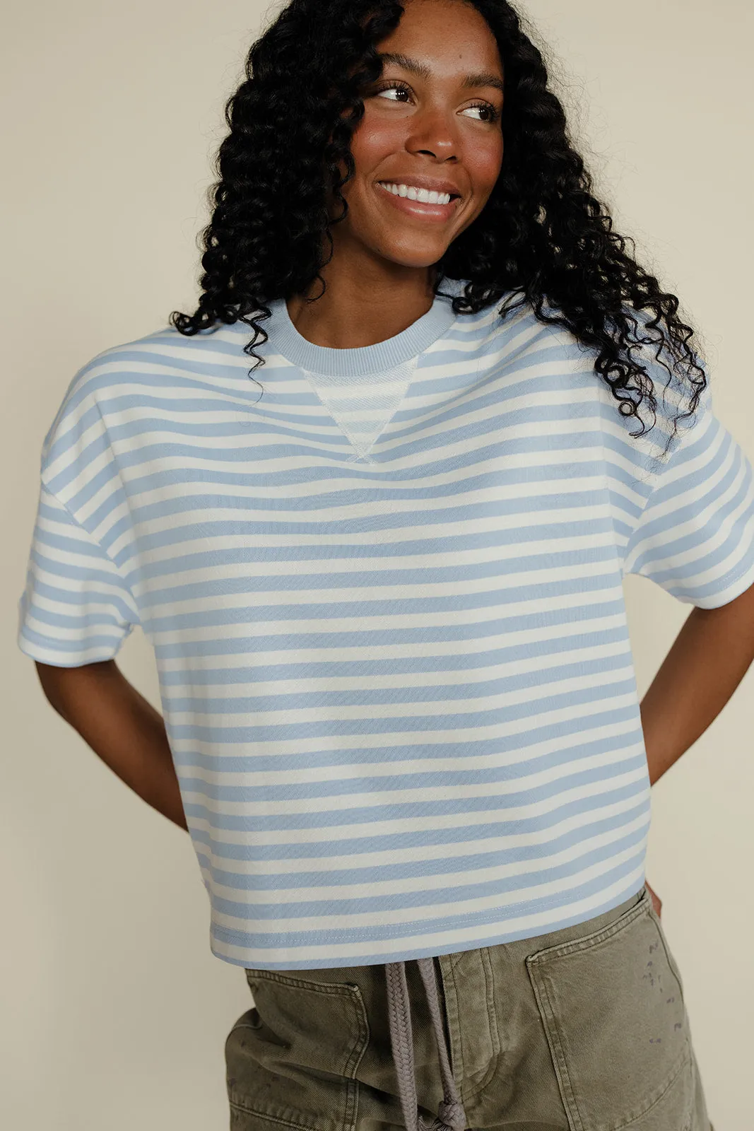 Bold Lines Stripe Tee sold by Roolee product image thumbnail 2