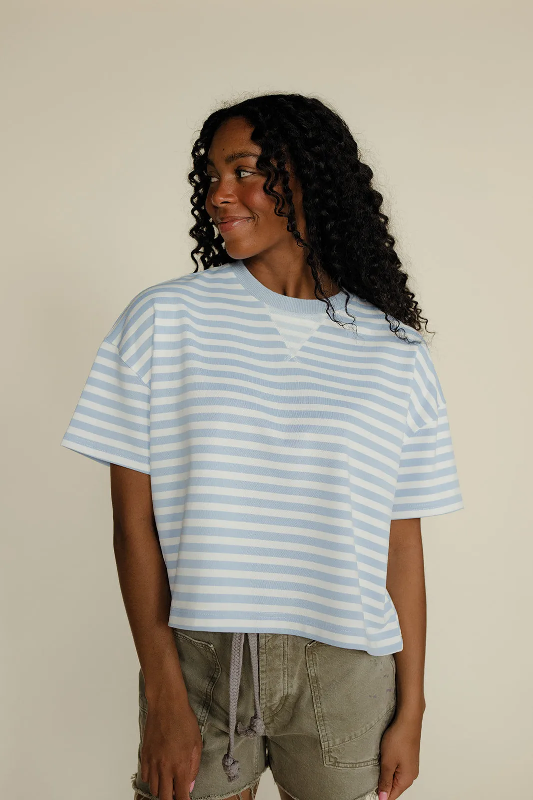 Bold Lines Stripe Tee sold by Roolee product image thumbnail 4
