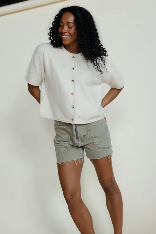 Foundations Short Sleeve Cardigan sold by Roolee
