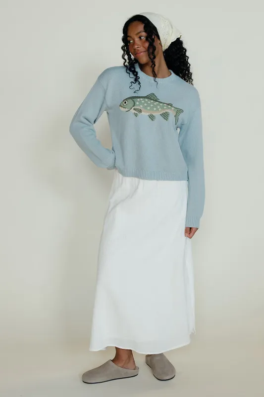 Upstream Trout Sweater made by Wishlist