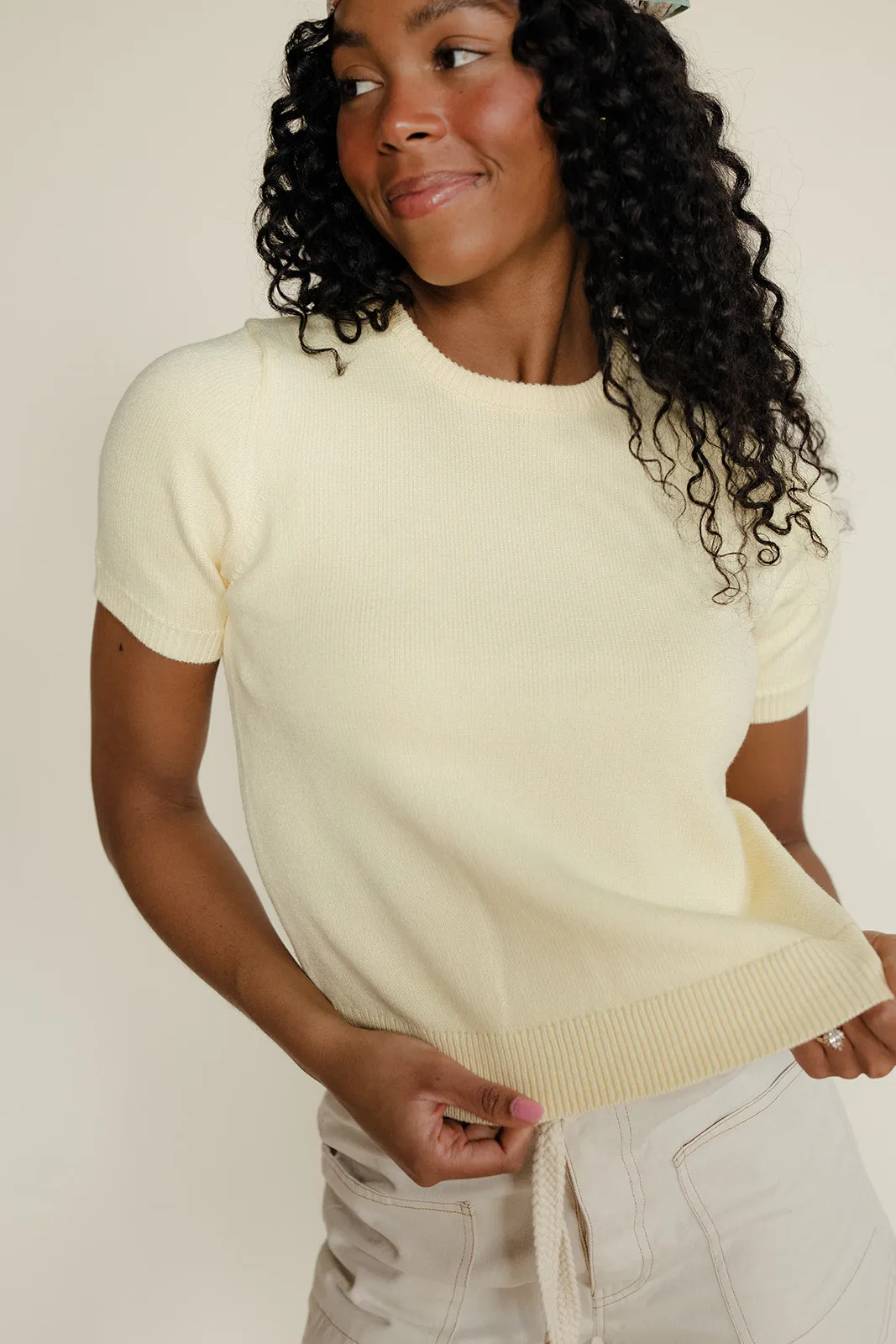 Phaedra Short Sleeve Sweater sold by Roolee product image thumbnail 2