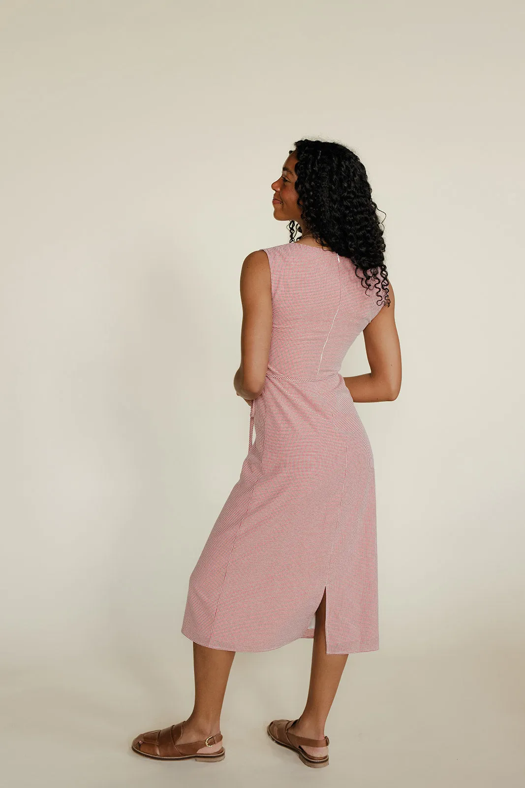 Sweetheart Gingham Dress sold by Roolee product image thumbnail 3