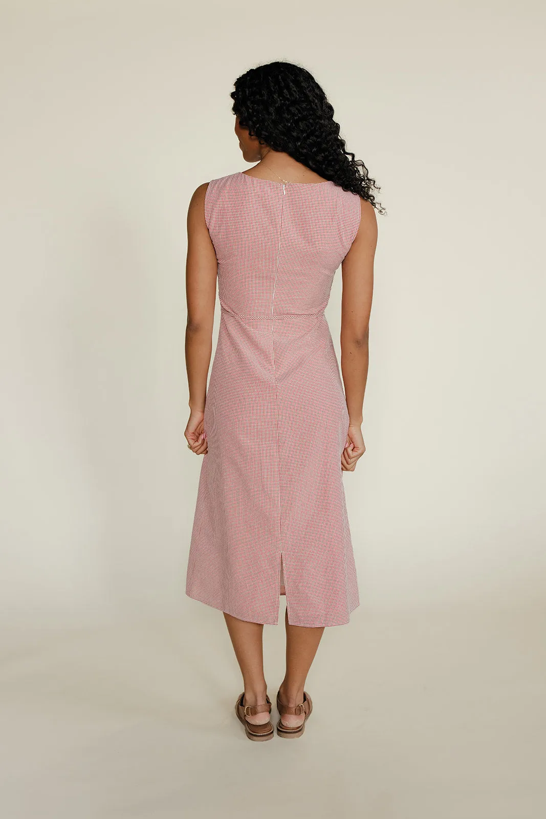 Sweetheart Gingham Dress sold by Roolee product image thumbnail 5