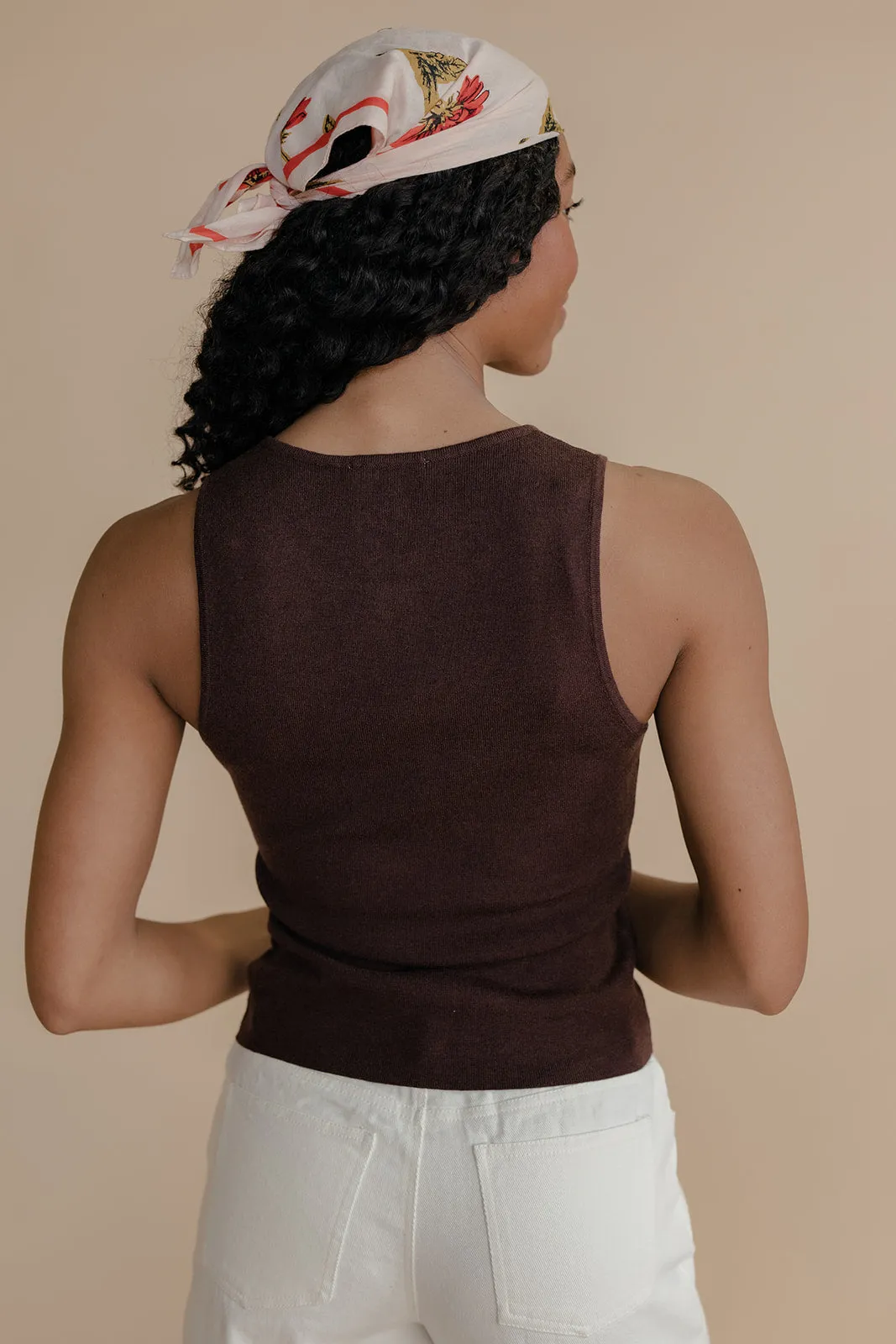 Milk + Sugar Button Tank sold by Roolee product image thumbnail 4