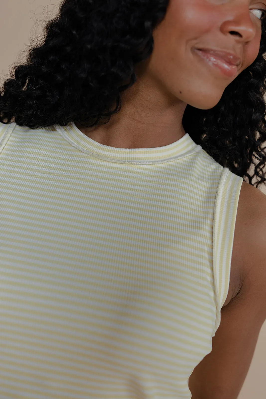 Sunrays Stripe Tank sold by Roolee product image thumbnail 4