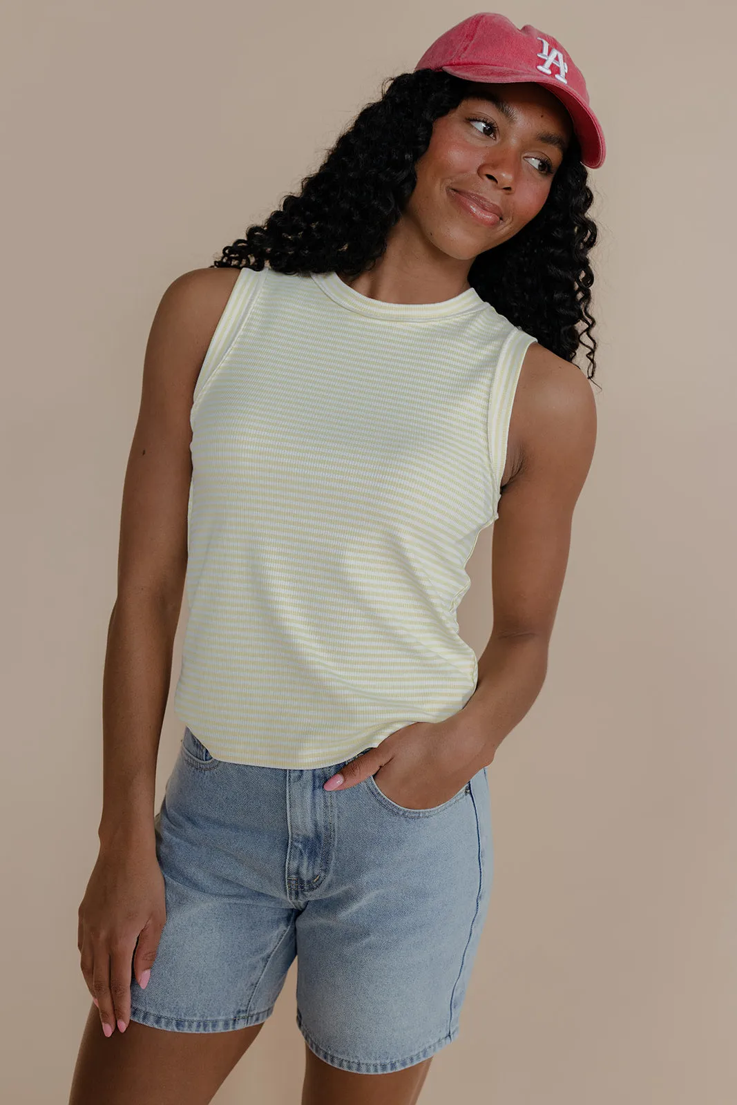 Sunrays Stripe Tank sold by Roolee product image thumbnail 5