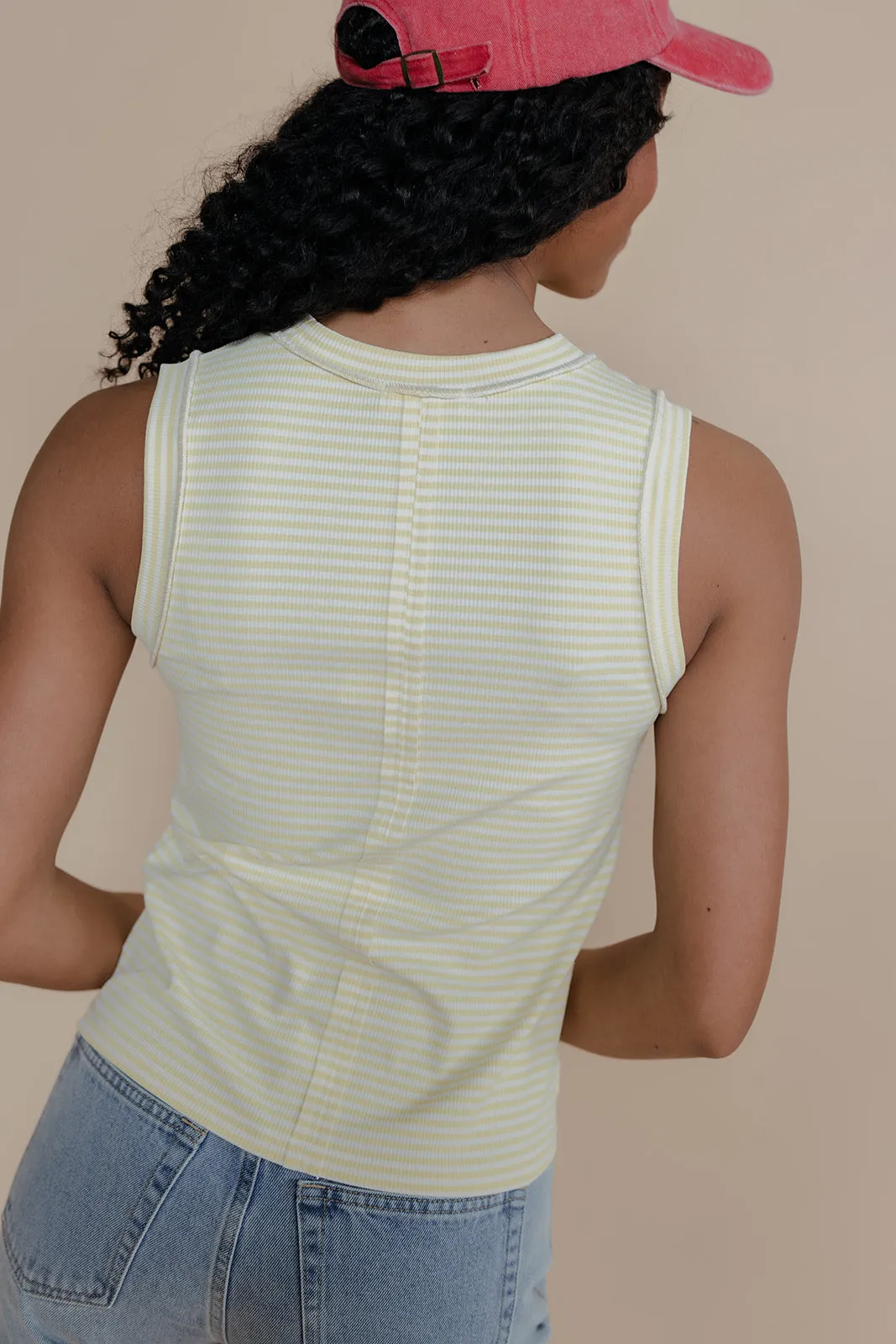 Sunrays Stripe Tank sold by Roolee product image thumbnail 3