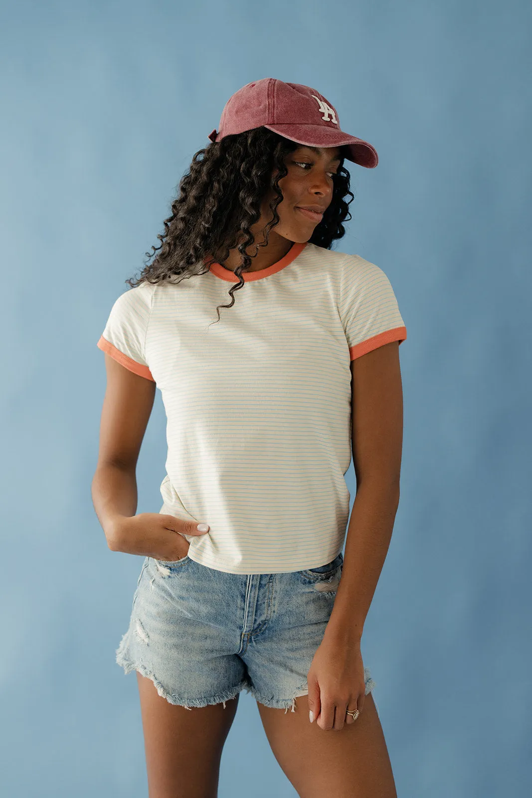 Berry Picking Ringer Tee sold by Roolee product image thumbnail 5