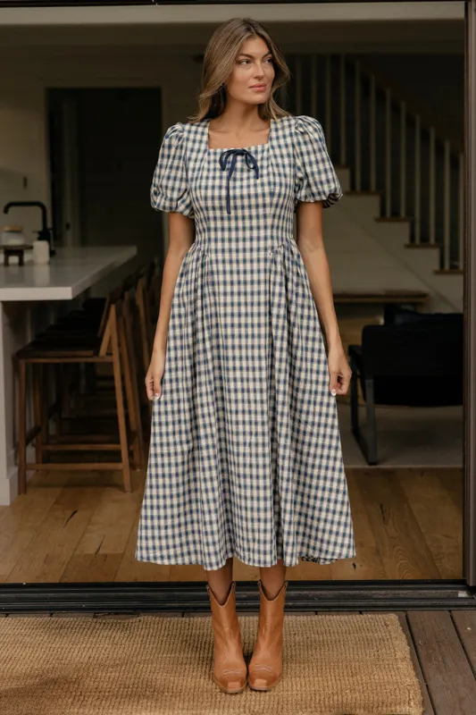 Squarely Yours Gingham Dress made by In February