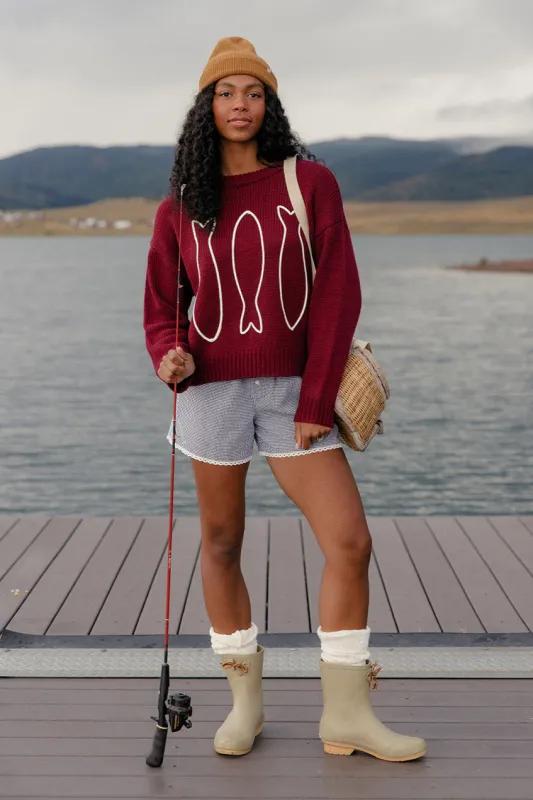 Cozy Currents Sweater sold by Roolee
