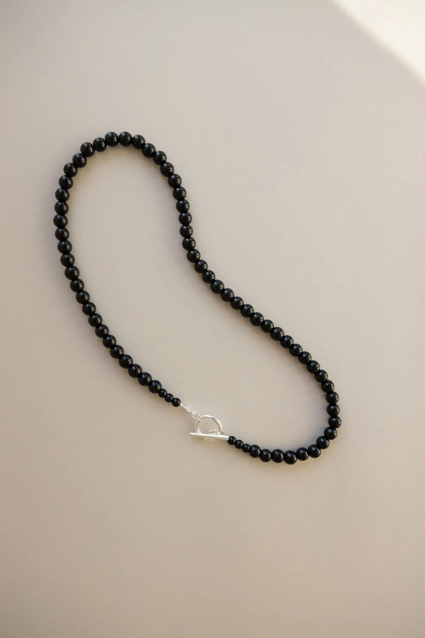Black Onyx Gemstone Necklace sold by Roolee