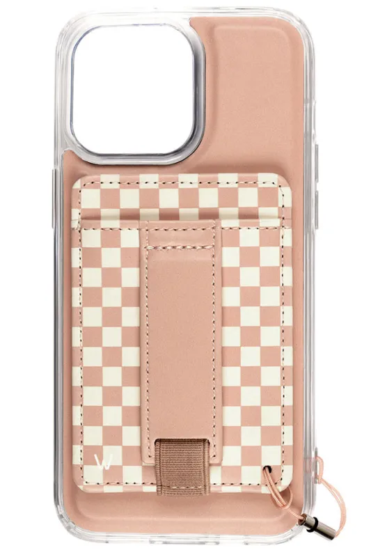 Blush Check Magnetic Case made by Roolee