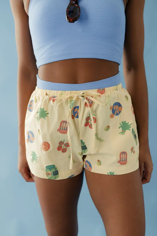 Cute As Can Be Print Shorts made by Le Lis
