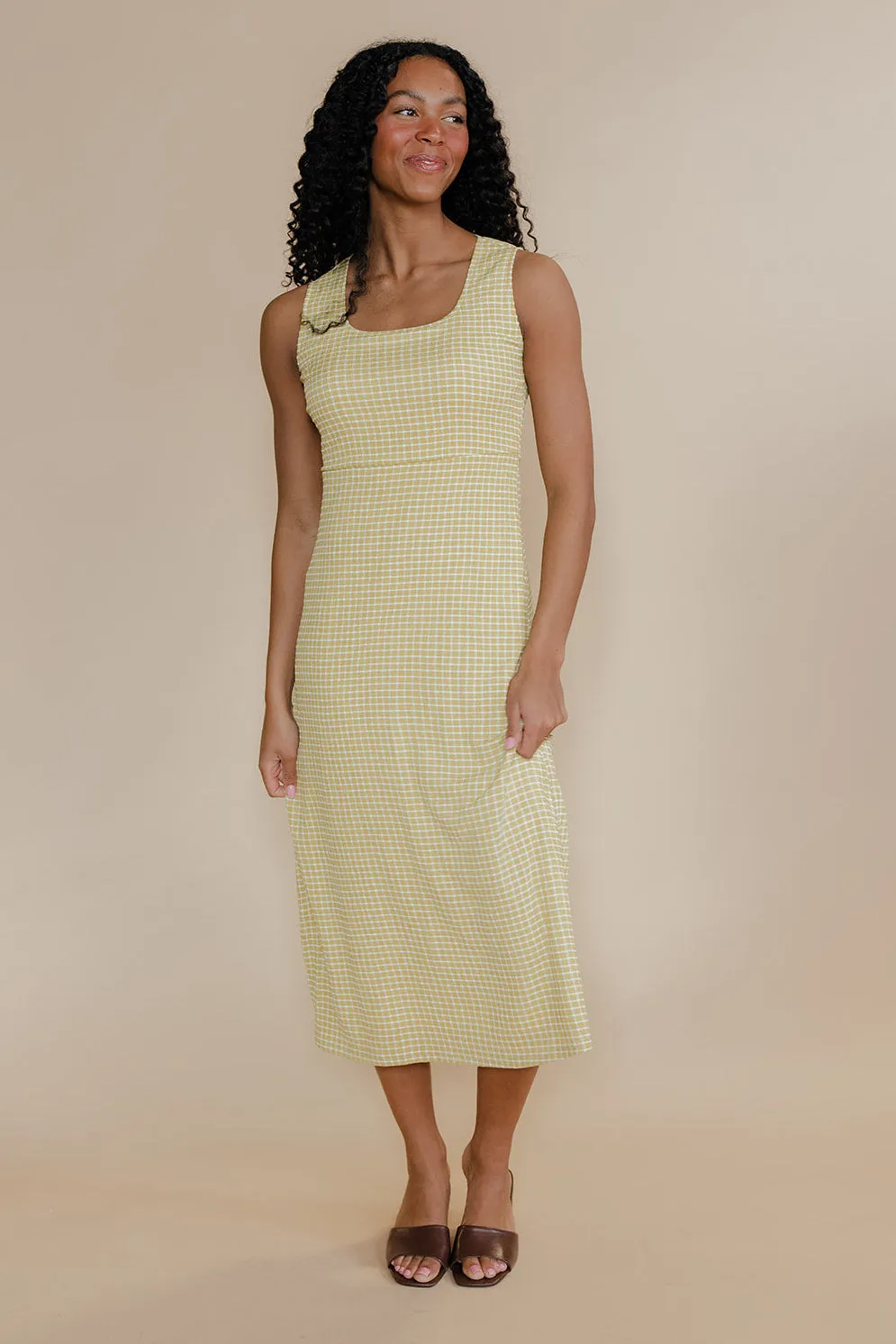 Picnic Please Gingham Dress sold by Roolee product image thumbnail 5
