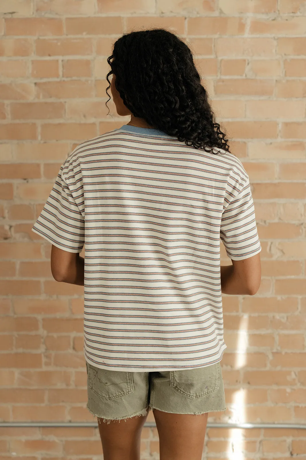 Wide Open Spaces Striped Tee sold by Roolee product image thumbnail 3