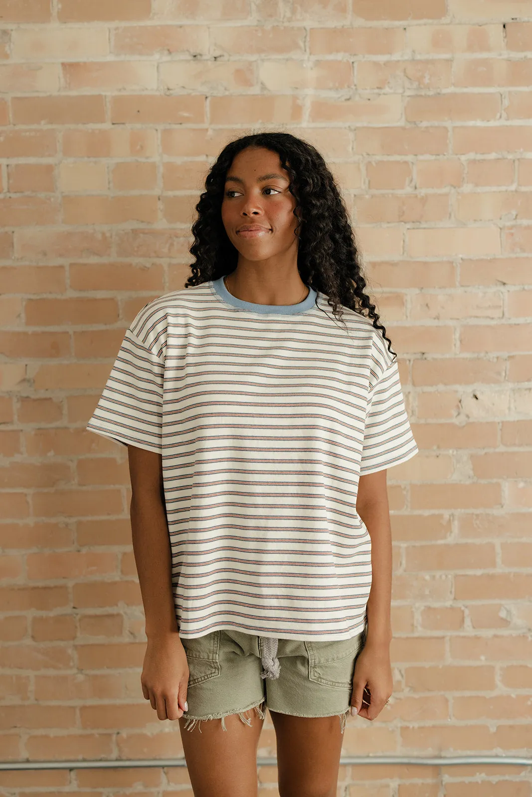 Wide Open Spaces Striped Tee sold by Roolee product image thumbnail 2