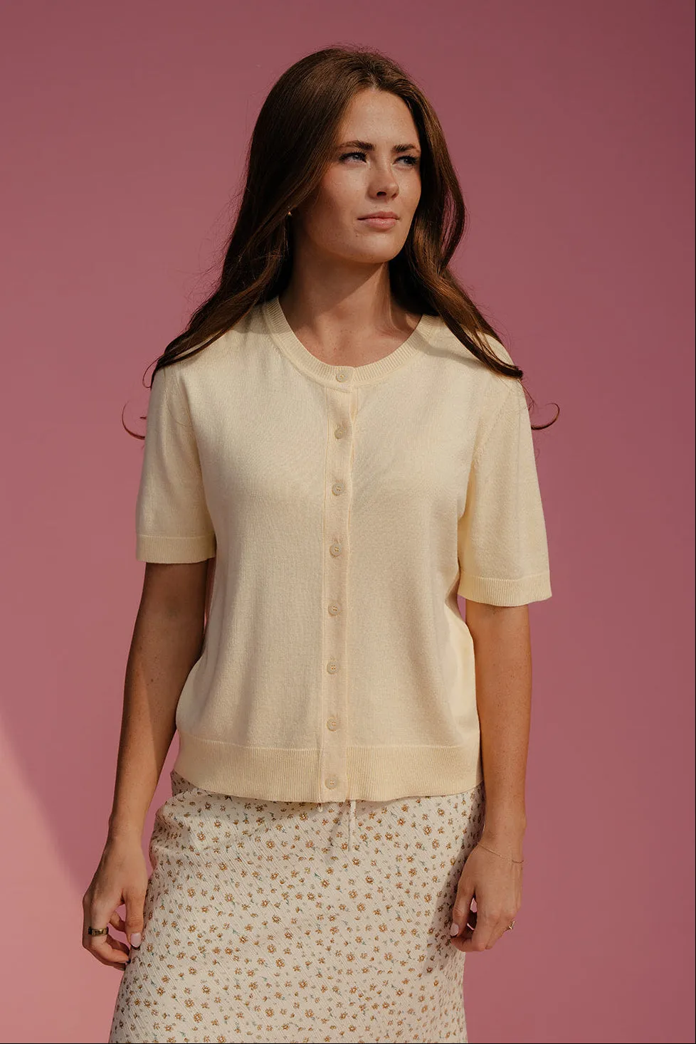 Shortbread Button Cardigan sold by Roolee product image thumbnail 3