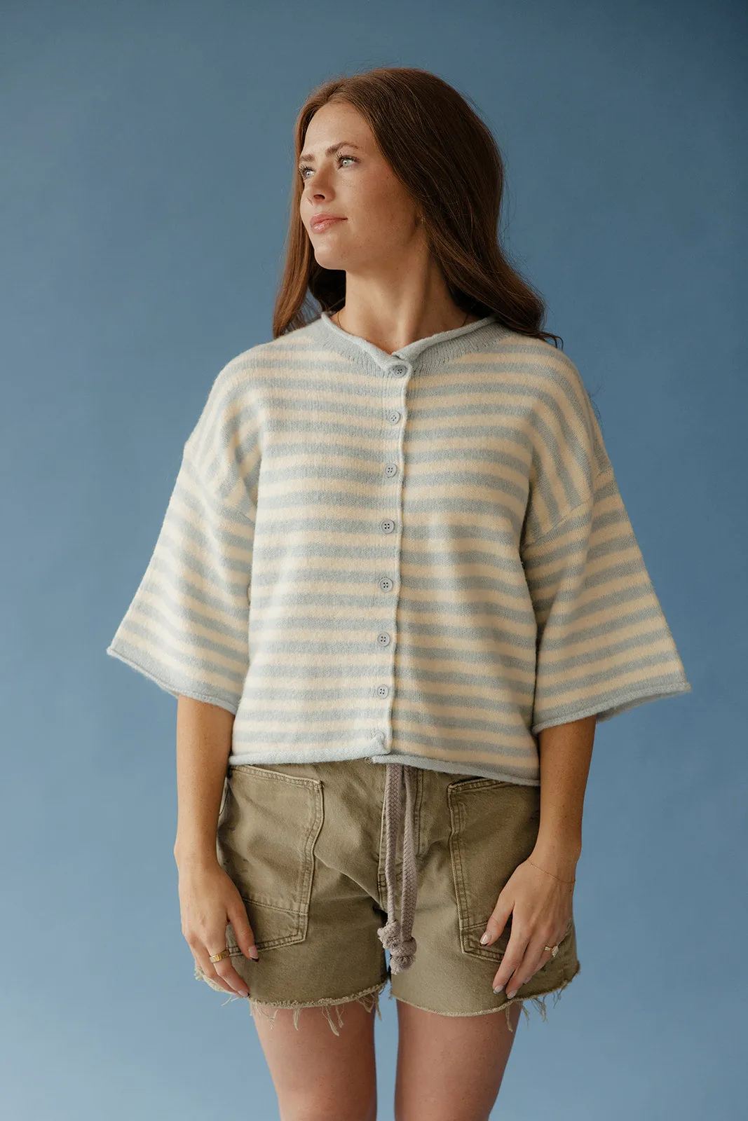 Cape Cod Stripe Cardi sold by Roolee product image thumbnail 2