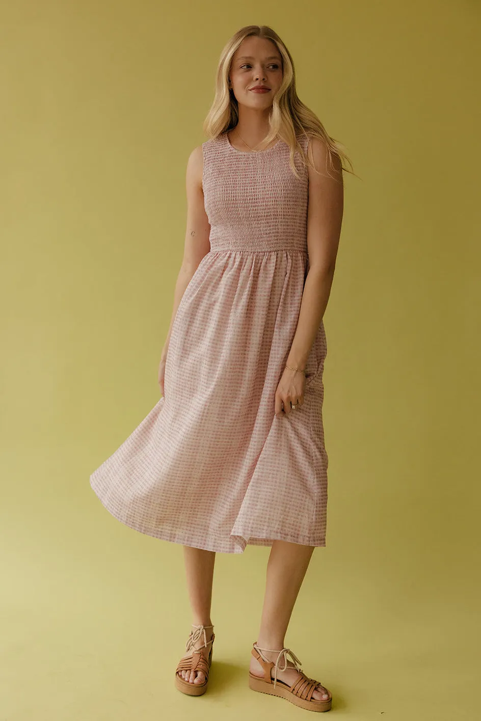 Porch Swing Midi Dress sold by Roolee
