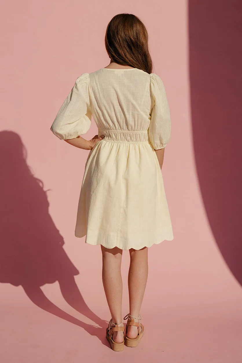 Country Charm Scalloped Dress sold by Roolee product image thumbnail 5