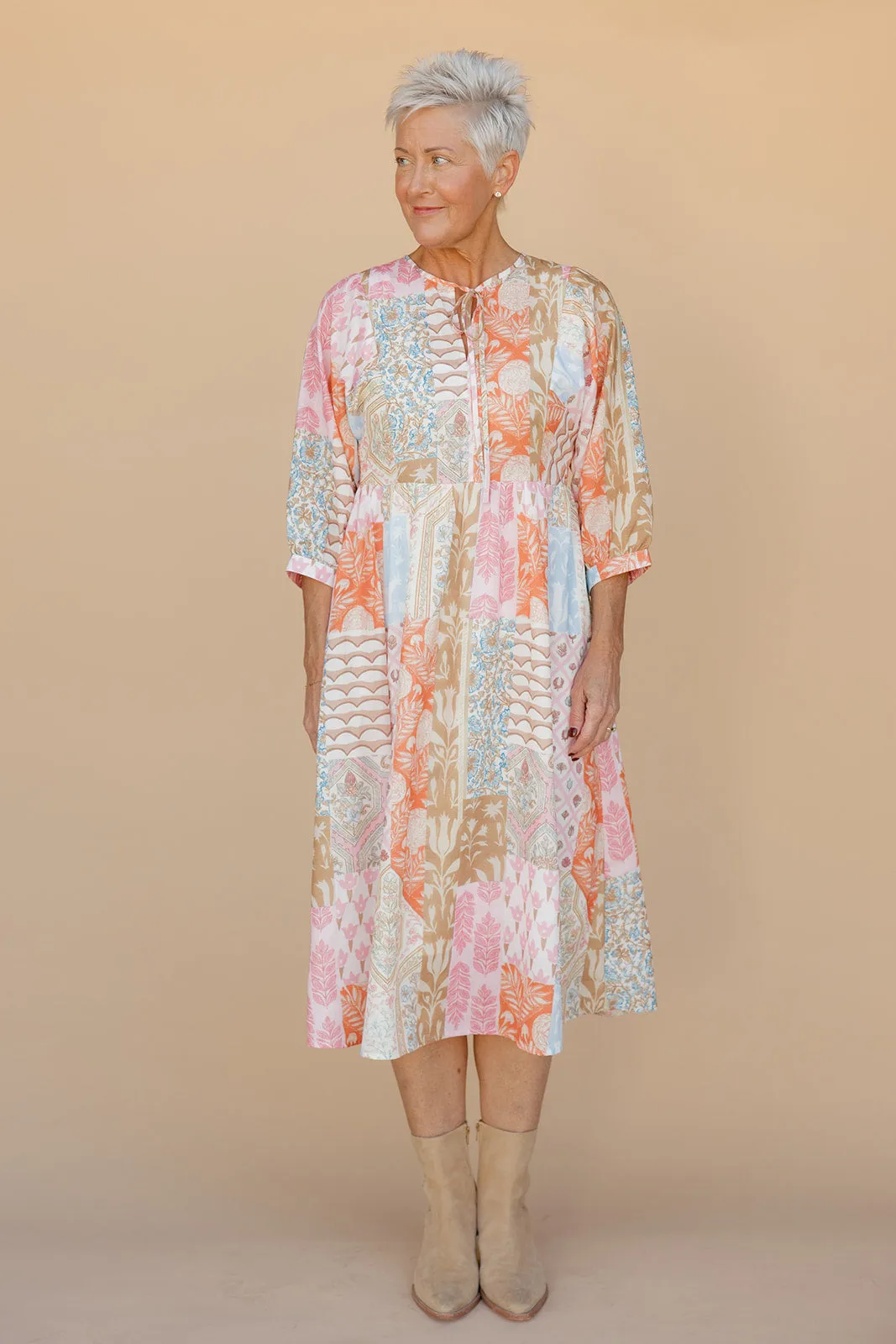 Spring Meadow Midi Dress sold by Roolee product image thumbnail 3