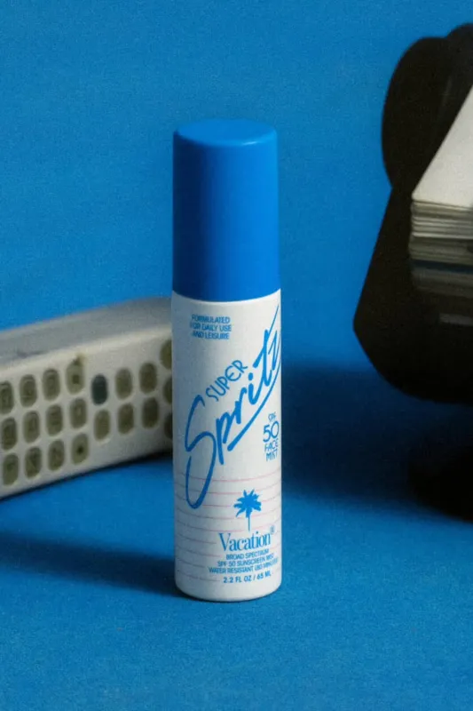 Vacation Super Spritz SPF 50 Face Mist made by Roolee