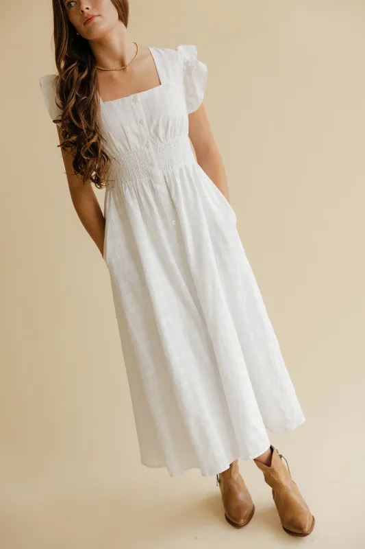Something Special Square Neck Dress made by Polagram