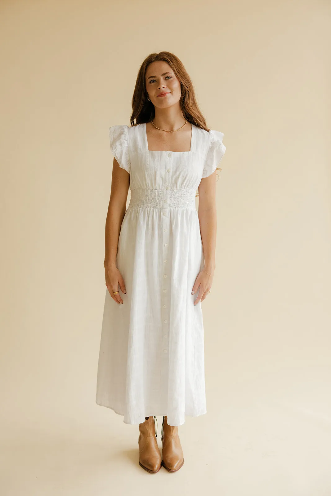 Something Special Square Neck Dress sold by Roolee product image thumbnail 3