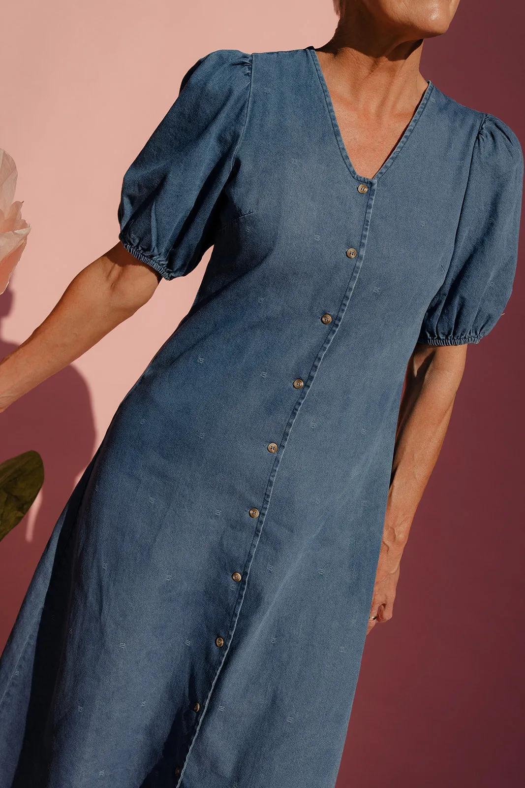 Your Favorite Denim Dress sold by Roolee