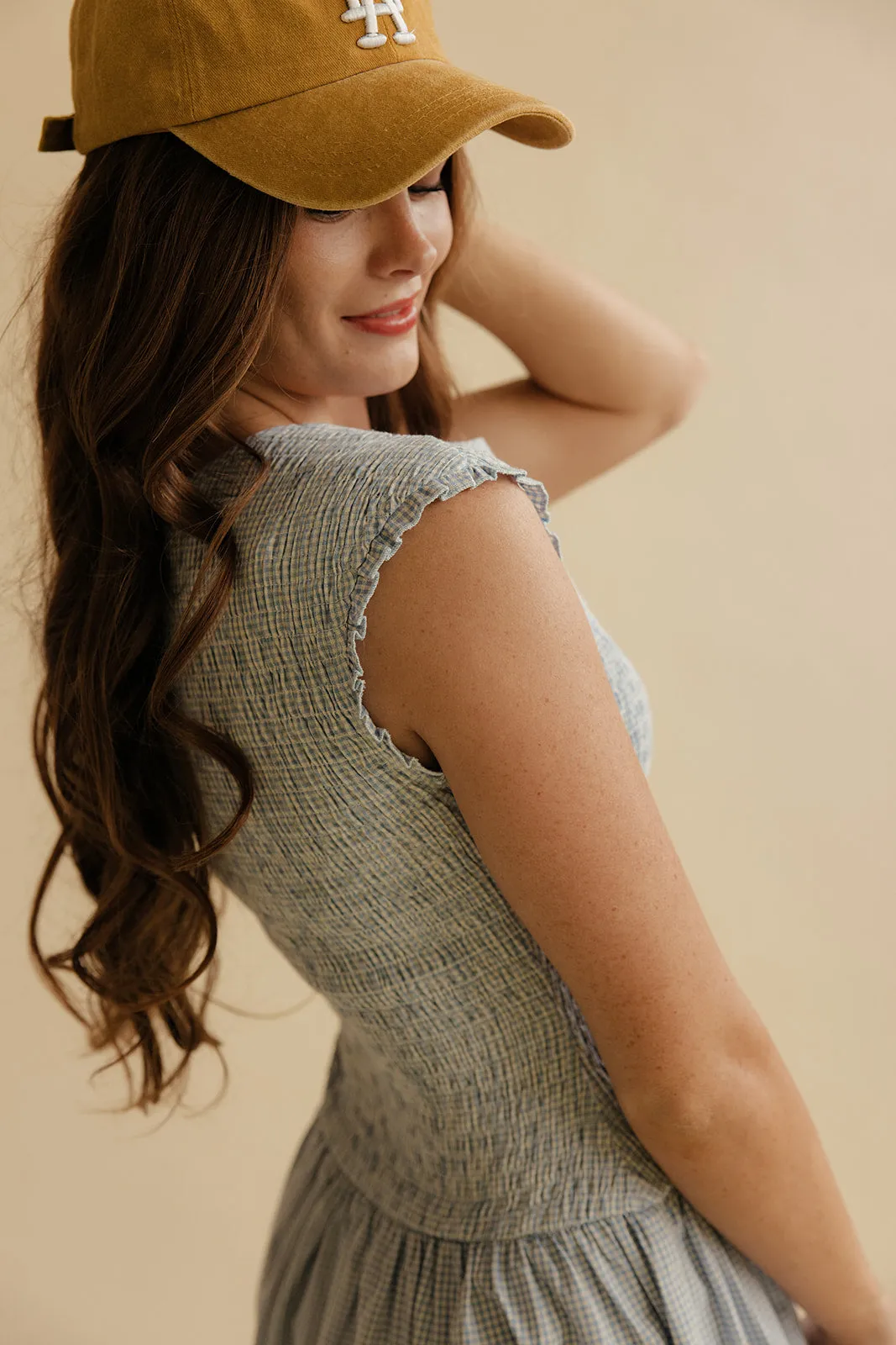 On A Stroll Gingham Dress sold by Roolee product image thumbnail 2