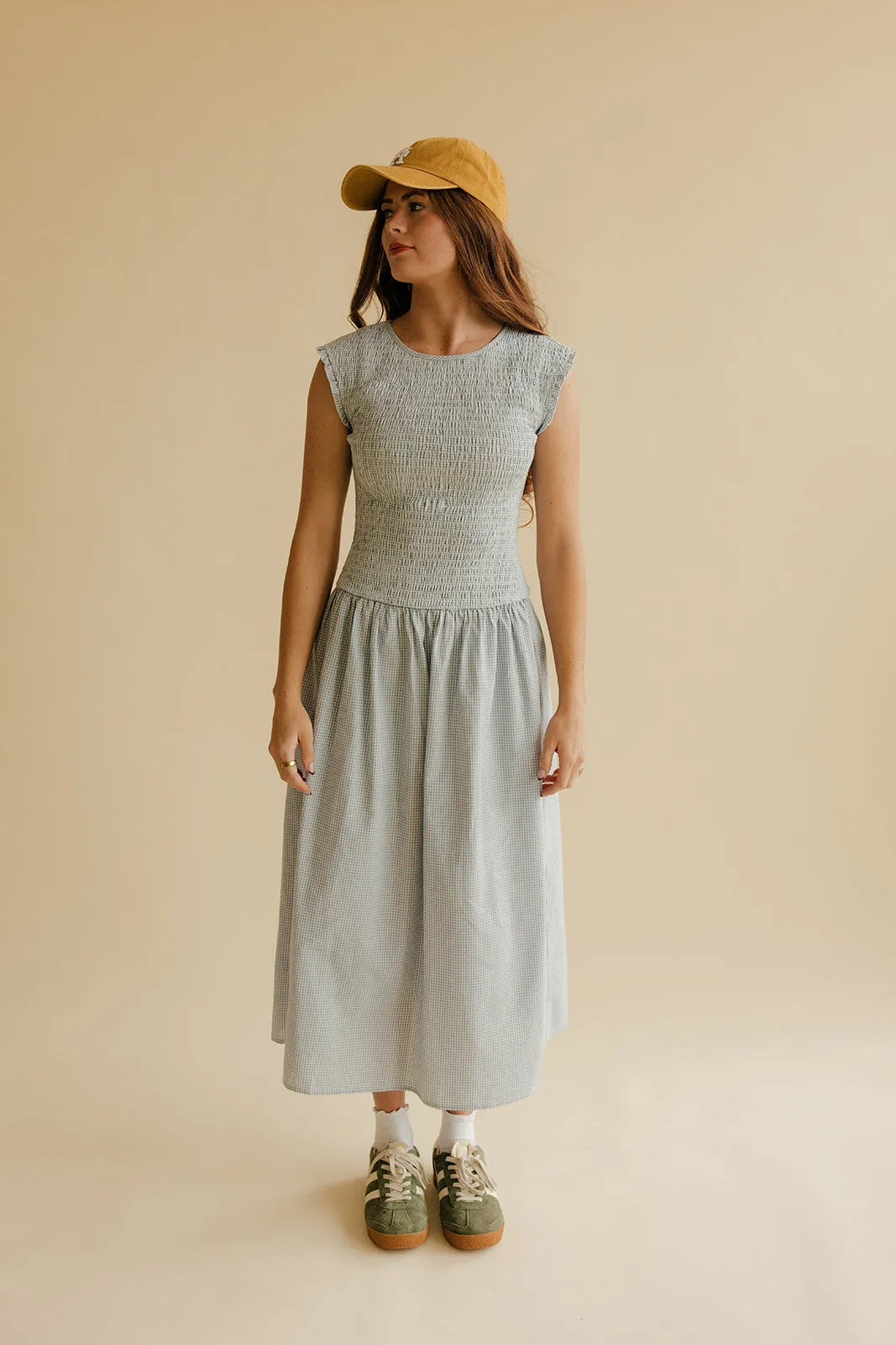 On A Stroll Gingham Dress sold by Roolee product image thumbnail 3
