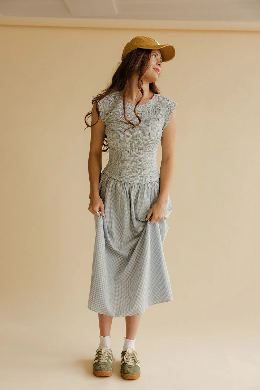 On A Stroll Gingham Dress sold by Roolee