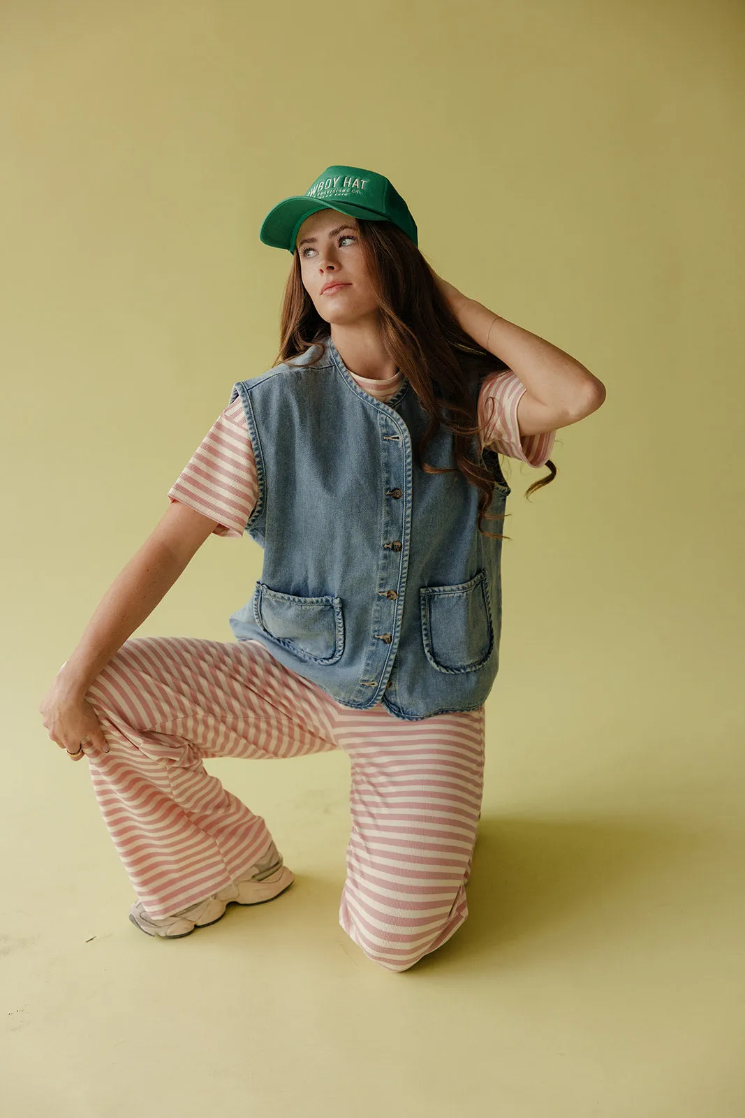 The Right Moves Denim Vest sold by Roolee product image thumbnail 4