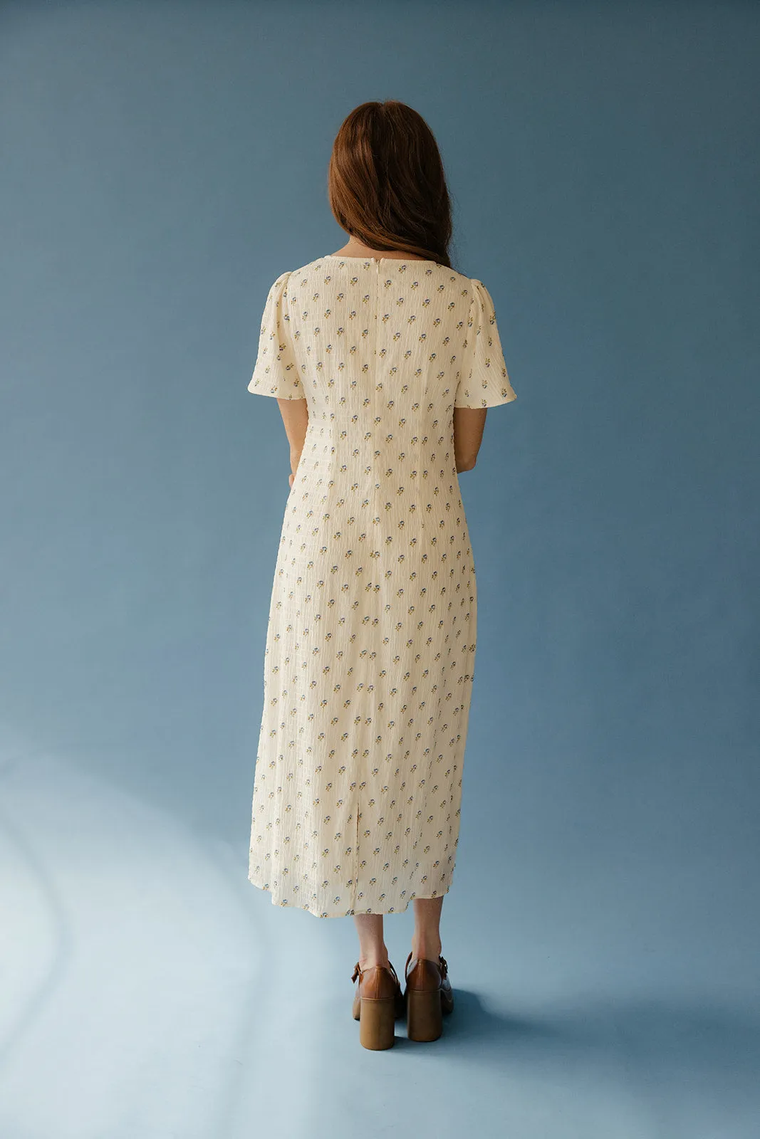 Meadow Whisper Floral Dress sold by Roolee product image thumbnail 4