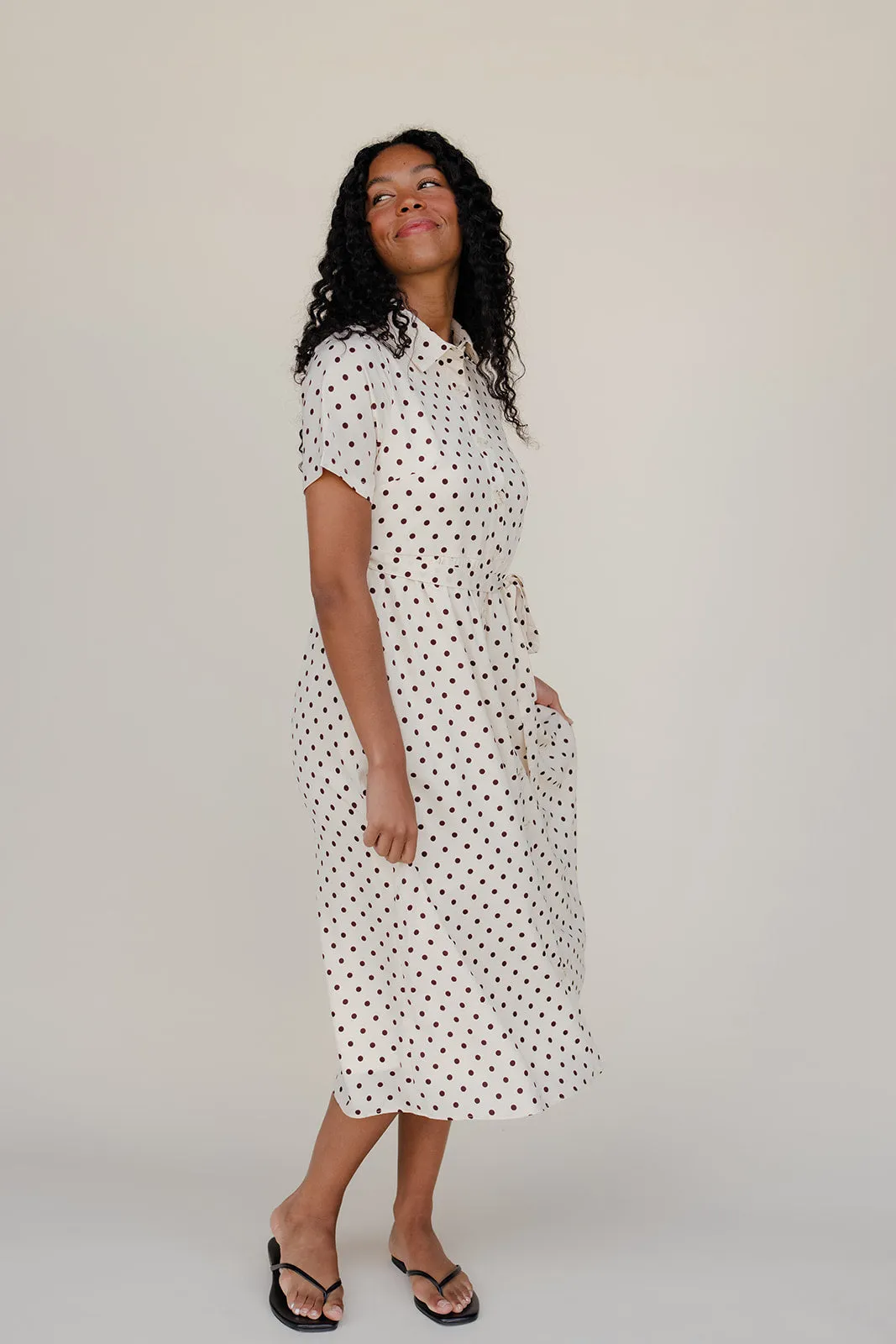 Penny Lane Dot Dress sold by Roolee product image thumbnail 3