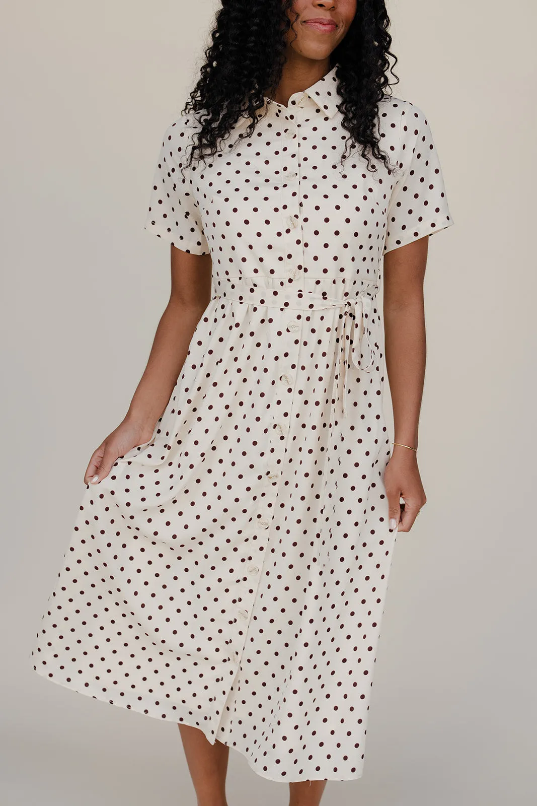 Penny Lane Dot Dress sold by Roolee