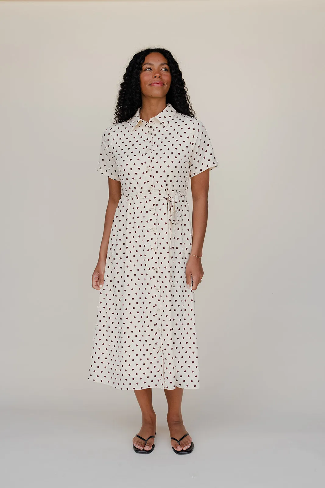 Penny Lane Dot Dress sold by Roolee product image thumbnail 5