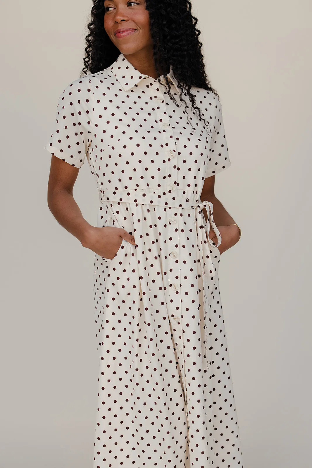 Penny Lane Dot Dress sold by Roolee product image thumbnail 4