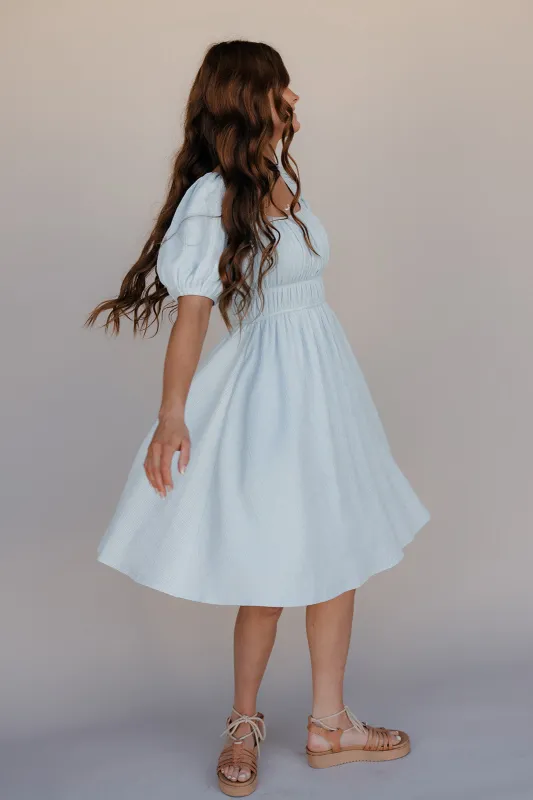 In The Breeze Midi Dress made by Polagram