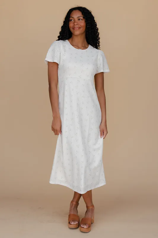 Keep It Simple Floral Midi made by Polagram