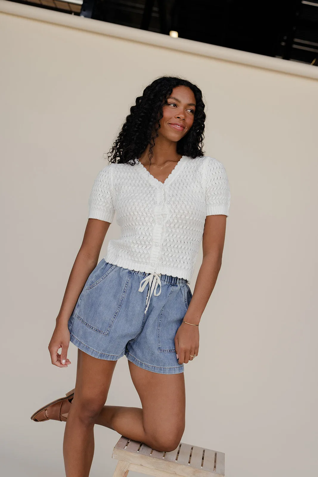 Cloud Nine Detail Cardi sold by Roolee product image thumbnail 2