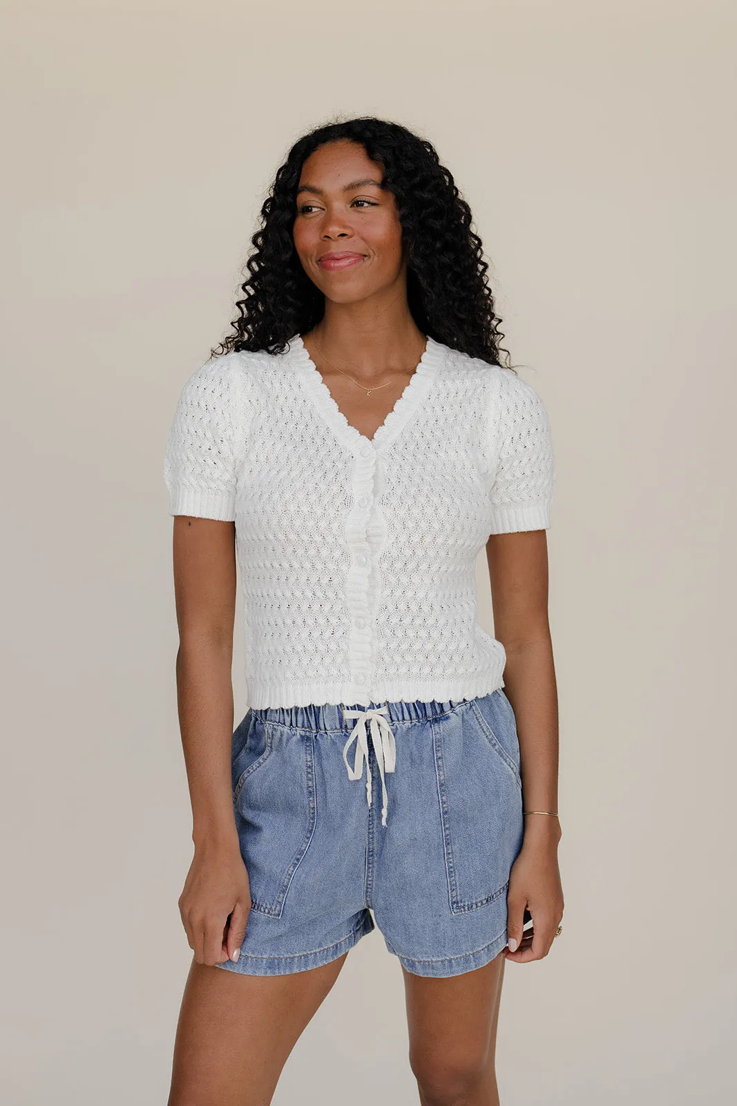 Cloud Nine Detail Cardi sold by Roolee product image thumbnail 5