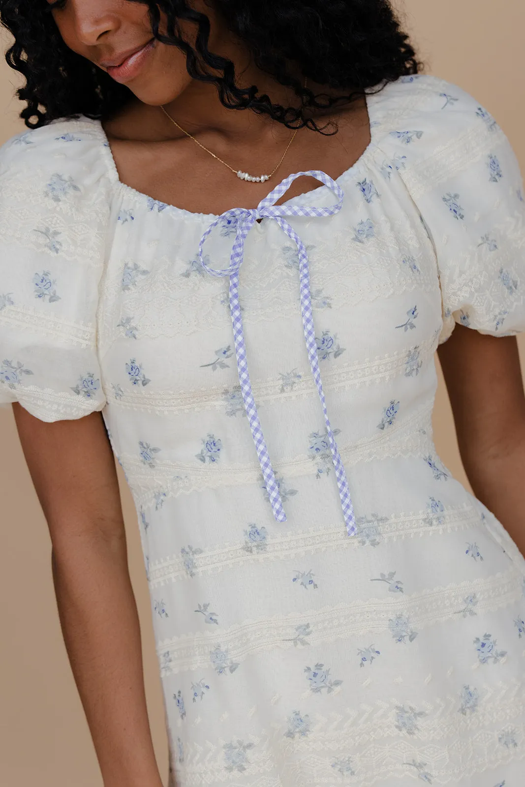Coastal Bay Puff Sleeve Dress sold by Roolee product image thumbnail 2