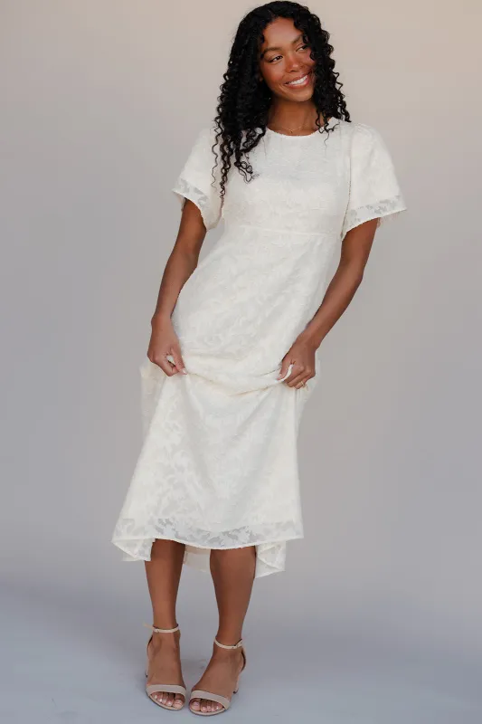 The Windsor Lace Dress made by Polagram