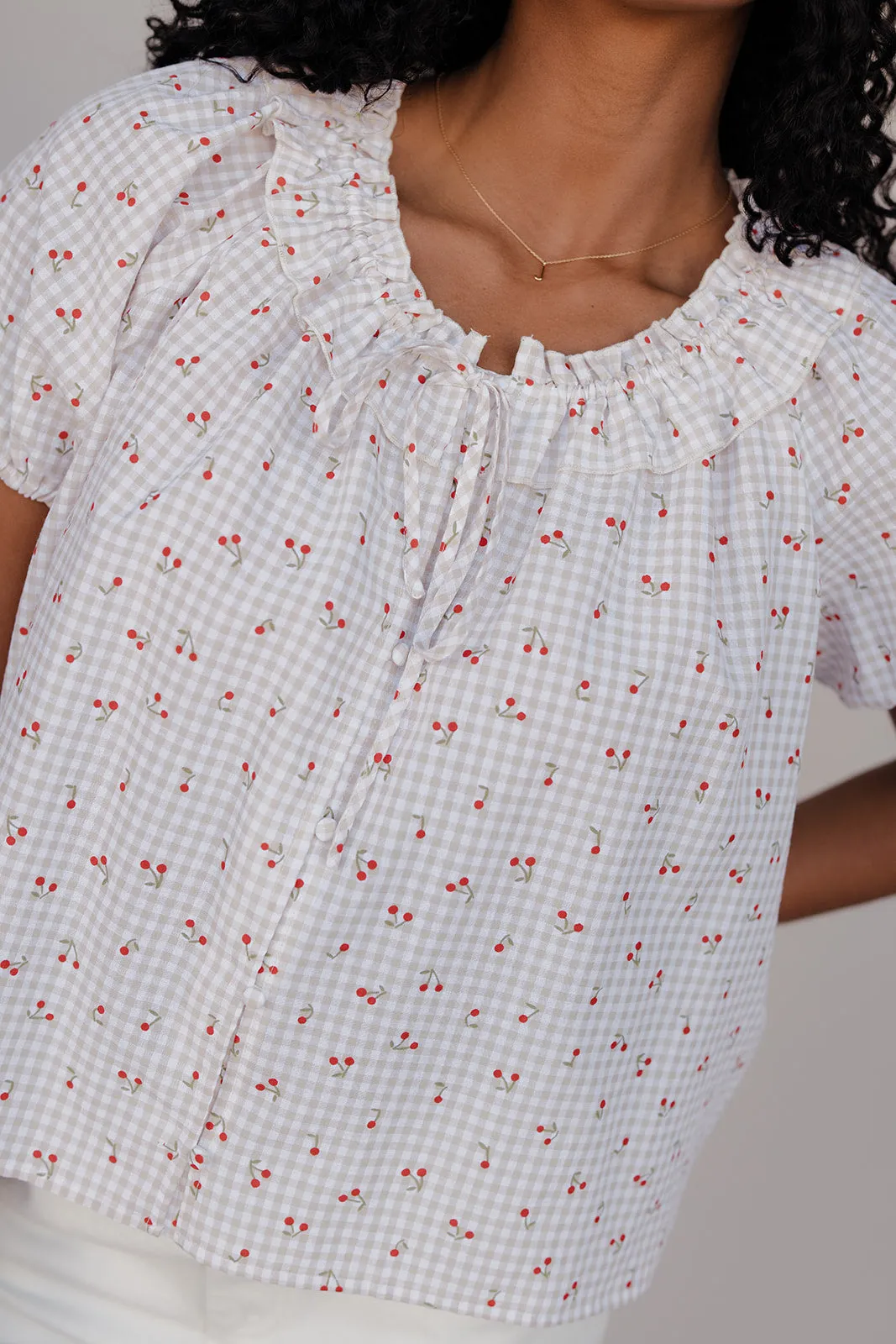 Petal Whim Floral Blouse sold by Roolee product image thumbnail 5