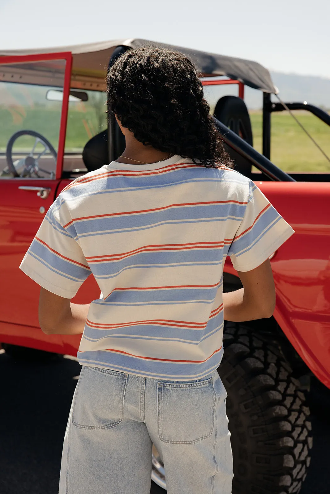 Rocket Pop Stripe Tee sold by Roolee product image thumbnail 4
